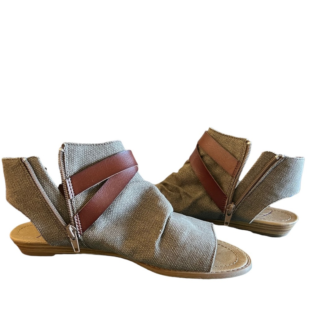 Blowfish Balla Brown Sandals. These shoes are adorable and barely worn.